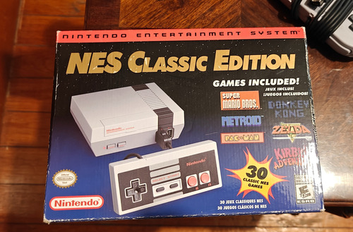 Nintendo Nes Classic Edition Mini 512mb Gris (Usado)