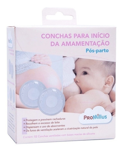 Conchas Antiempedramento Promillus Pós Parto