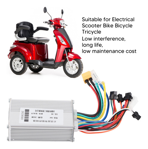 Controlador De Velocidad Del Motor Sin Escobillas Dc36v 350w