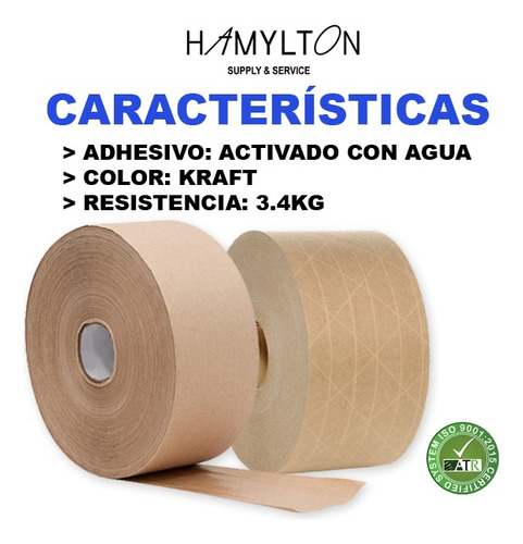 Cinta Gorila Kraft 68mm X 137m 1 Caja Con 6pz