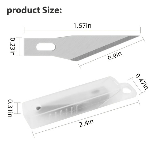 Cutter Bisturi Escalpelo Cuchilla Navaja Exacto X 2 Kit