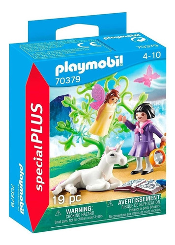 Playmobil Special Plus 70379 Investigadora De Hadas Unicorni