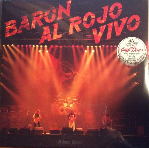 Barón Al Rojo Vivo 40th Aniversario Ed Limitada Vinilo Nuevo