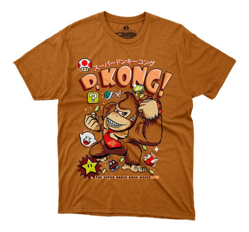 Playera Super Mario Bros World Donkey Kong Nintendo