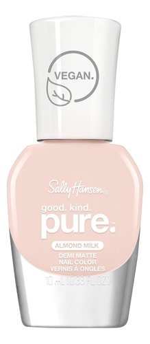 Sally Hansen  Demi - Color De Uas Vegano Mate, Leche De Alme