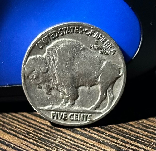 Moneda De 5 Centavos Dólar Estados Unidos 1936 Indian Head (Usado)