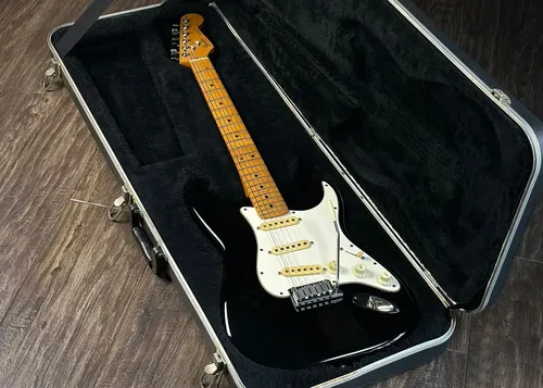 Fender Stratocaster American Standard Black 1987 - Vintage