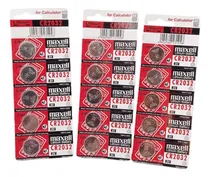 Comprar Maxell Cr 2032 3 Tiras 3v Total 15 Unidades
