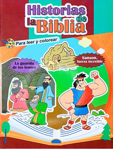 Historias De La Biblia Leer Y Colorear Guarida De Los Leones