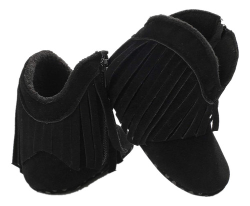 Willfun Botas Para Beb Con Borlas Y Suela Suave, Botines Cor