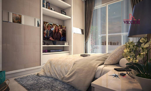 Apartamento Com 1 Dormitório À Venda, 42 M² Por R$ 209.700,00 - Canto Do Forte - Praia Grande/sp - Ap1037