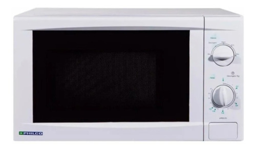 Horno 700w Microondas 20 Litros Philco Mpr8520n Blanco