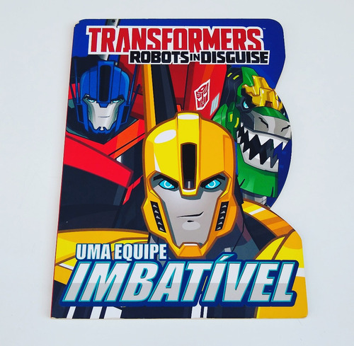 Livro Infantil Transformers Robots In Disguise Imbatível 