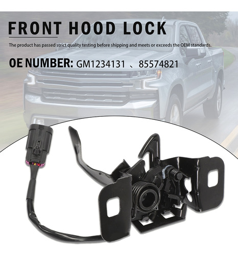 Conjunto De Cierre De Capó De Coche Gm1234131 85574821 Para