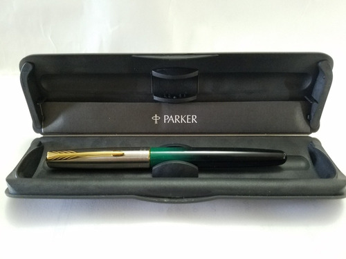 Bolígrafo Parker Frontier Marble Green Gt Rollerball Acero