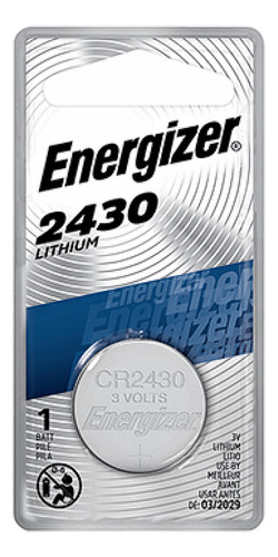 Pila Cr 2430 3v Lithium Energizer 