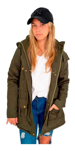 Imagen 3 de 10 de Parka Keru Verde