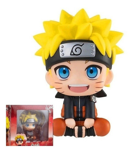 Figura Naruto Uzumaki Sentado 