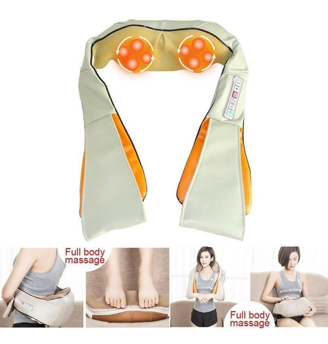 Masajeador Profesional Hombros Cuello Espalda Relajación Spa