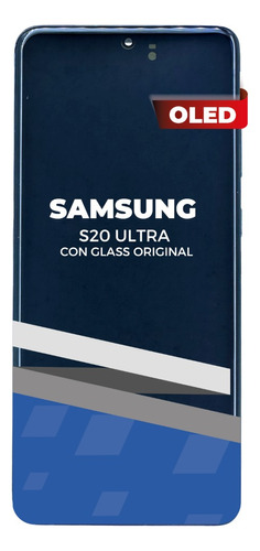 Lcd Para Samsung S20 Ultra , G988b Negro Oled