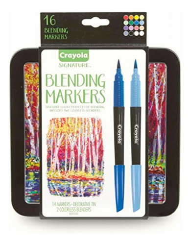 Crayola 315024 Marcador Blending Kit, 14 Colores.