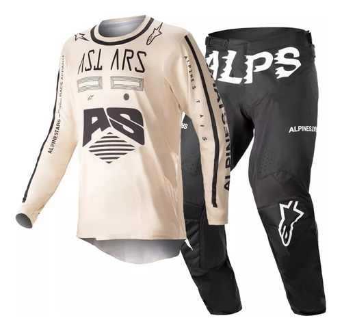 Conjunto Motocross Enduro Alpinestars Racer Found Solomoto