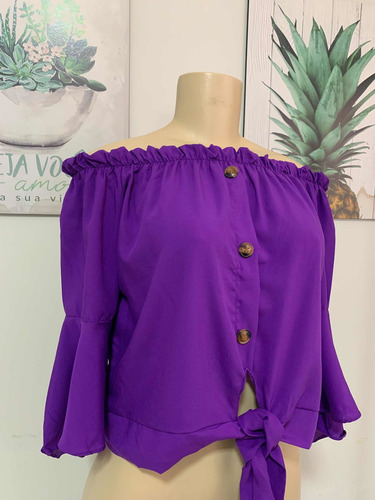 Imagem 2 de 2 de Blusinha Cropped