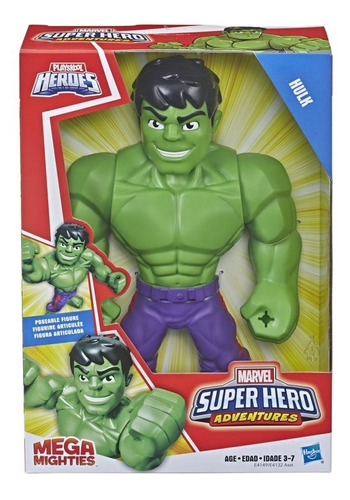 Muñeco Hulk Figura De Accion Hasbro Marvel Avengers Juguete 
