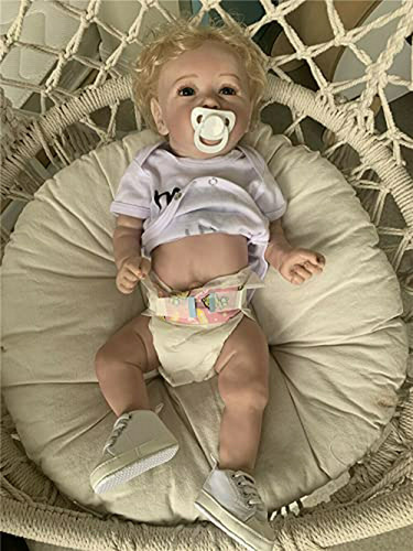 Zero Pam Reborn Baby Dolls 22 Pulgadas Niños Silicona Bebes 