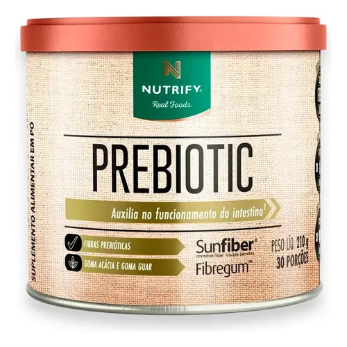 Fibra Nutrify Prebiótico 210g Sem Sabor