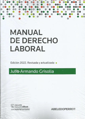 Manual De Derecho Laboral Grisolia
