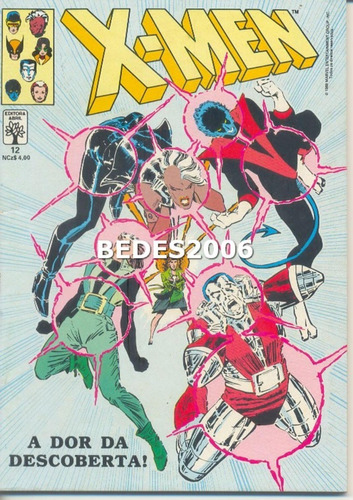 X-men Nº 12 - Editora Abril - 1989