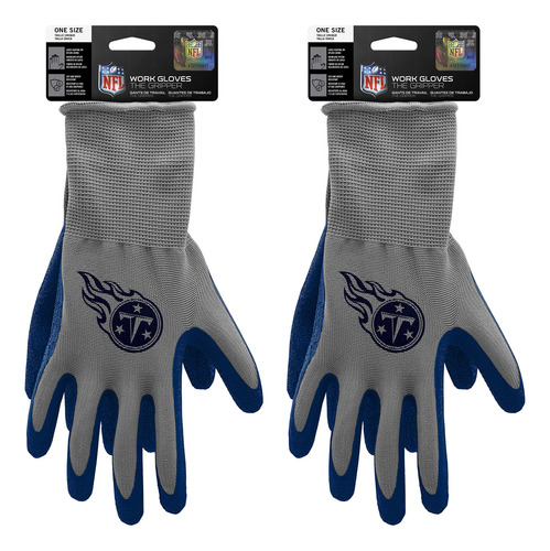 Nfl Tennessee Titans The Gripper - Guantes De Trabajo, Jueg.