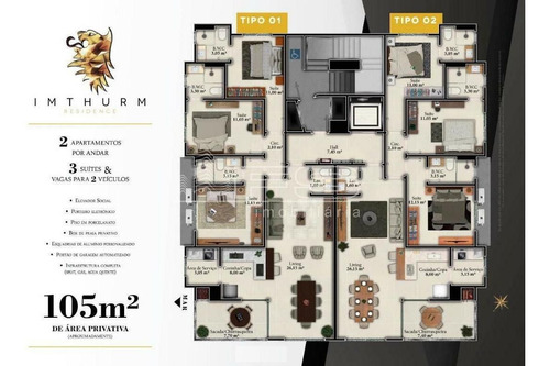 Imagem 4 de 5 de Residencial Imthurm - 3 Suites Meia Praia Itapema - 3910