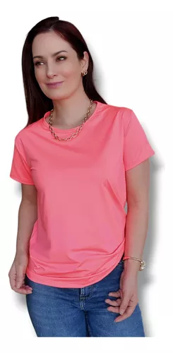 Kit Atacado 10 T-shirt Camiseta Blusinha Moda Feminina Neon