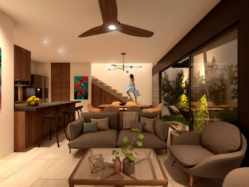 Imagen 2 de 17 de Casa Tipo Townhouse En Venta Ayrea. Cholul, Yucatan