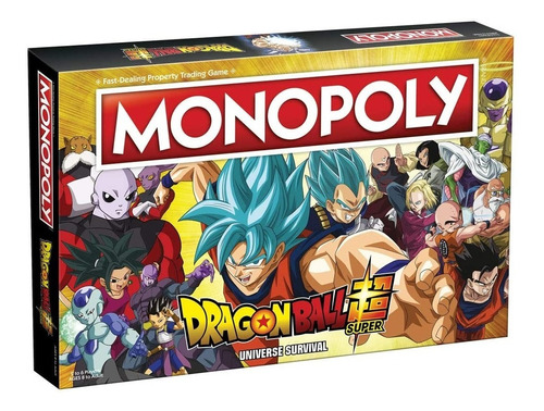 Monopoly Dragon Ball Super Original Universe Survival 