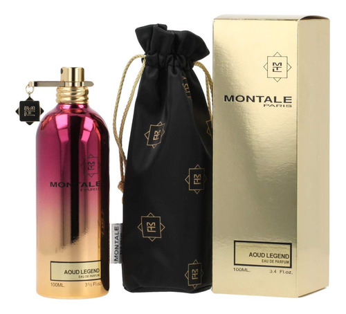 Montale Aoud Eau De Parfum Spray, Leyenda, 3.4 Fl Oz