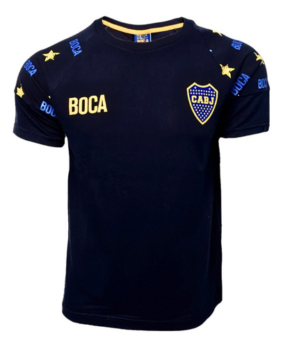 Camiseta Remera Boca Juniors Ranglan Producto Oficial