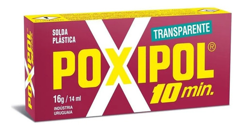 Adhesivo Transparente 2 Partes 14ml Poxipol