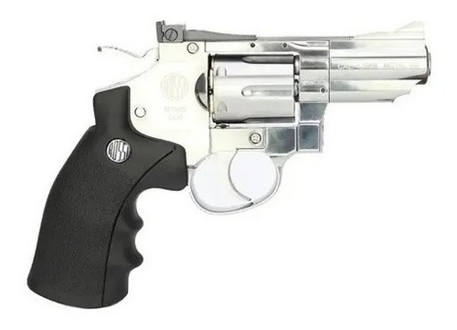 Revolver Pressão Wingun Rossi Niq. 708s 2pol Co2 4,5mm
