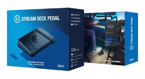 Stream Deck Elgato Pedal-10gbf9901 3 Pedales Configurables