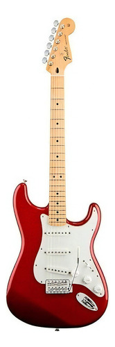 Guitarra eléctrica Fender Standard Stratocaster de aliso candy apple red con diapasón de arce