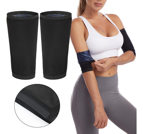 1 Par De Mangas De Brazo Para Adelgazar, Azul Xxl 3xl