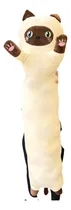 Comprar Peluche Almohada Gatito Kawai 1,10 De Largo Fotos Reales