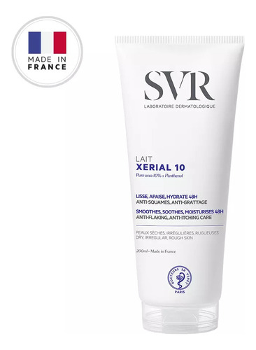 Svr Leche Corporal Xerial 10 Lait 200ml