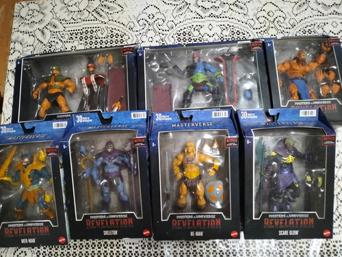 Masters Of The Universe (pack 7 Figuras) (Usado)