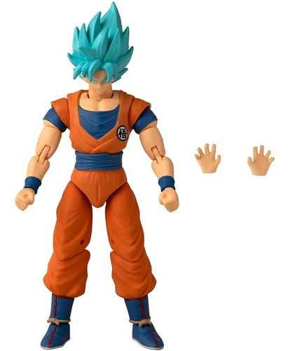 Imagen 1 de 7 de Figura Dragon Ball Super Son Goku Ss Blue Original Bandai