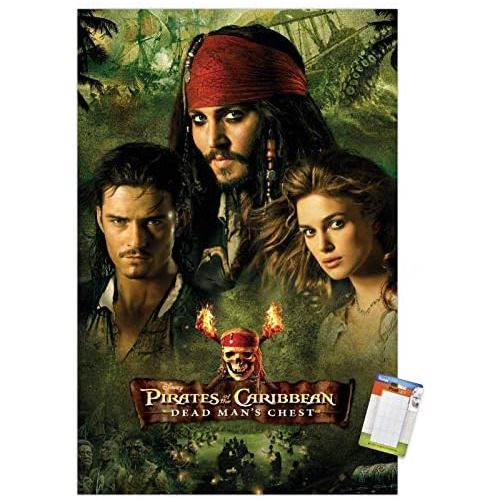 Póster De Pared Del Grupo De  Piratas Del Caribe