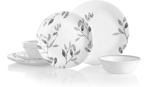 Juego De Vajillas Corelle Boutique, Cerámica, 12 Piezas